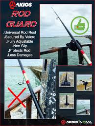 Akios rod guard Universal rod rest