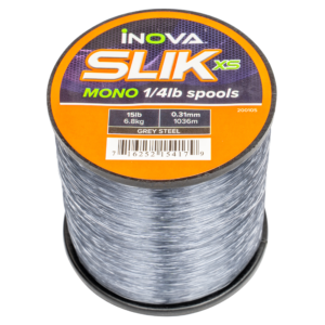 INOVA Slik 1/4lb Monofilament Mainline (Grey Steel)