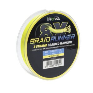 Inova Braid Runner 8 Strand 150m yellow