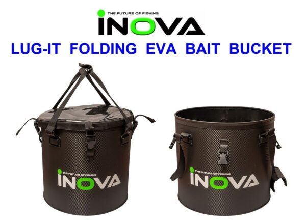 Inova Lug-it folding eva bait bucket